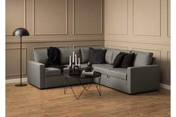 Soffbord Mintu 80 cm Rund - Grå - Möbler - Bord & matgrupp - Soffbord