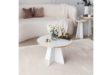 Soffbord Munne 60 cm - Vit - Möbler - Bord & matgrupp - Soffbord