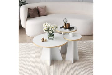 Soffbord Munne 60 cm - Vit - Möbler - Bord & matgrupp - Soffbord