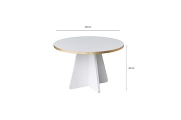 Soffbord Munne 60 cm - Vit - Möbler - Bord & matgrupp - Soffbord
