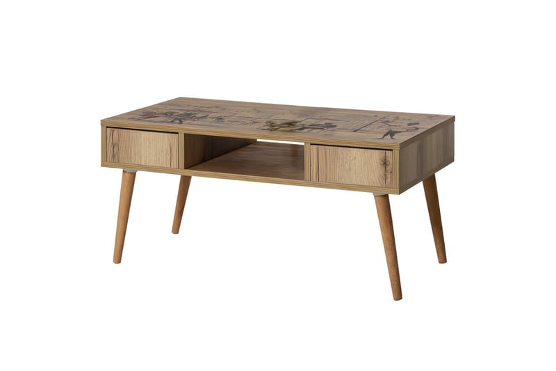 Soffbord Naruki 97 cm - Brun - Möbler - Bord & matgrupp - Soffbord
