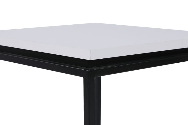 Soffbord Nergisa 45 cm - Vit/Svart - Soffbord