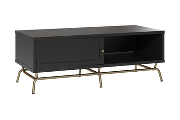 Soffbord Nova 122 cm med Förvaring Svart - CosmoLiving - Möbler - Bord & matgrupp - Soffbord - Soffbord med förvaring