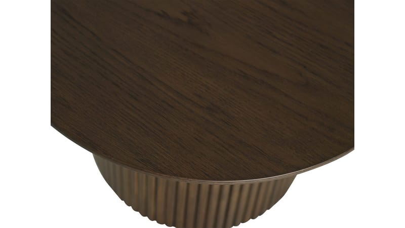 Soffbord Odmark 90 cm - Brunlackad ek - Möbler - Bord & matgrupp - Soffbord