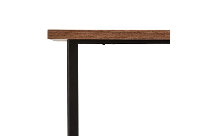 Soffbord Oldington 140 cm - Valnötsbrun/Svart - Soffbord