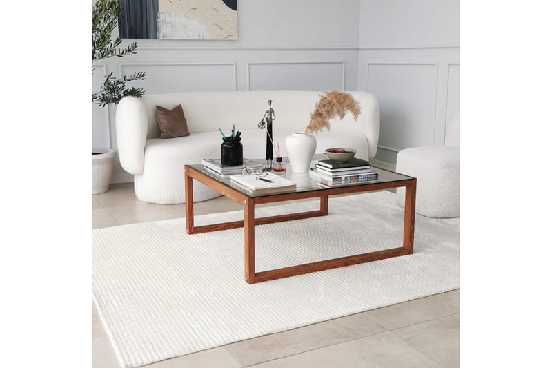 Soffbord Ovlagos 90x40x90 cm - Brun - Möbler - Bord & matgrupp - Soffbord