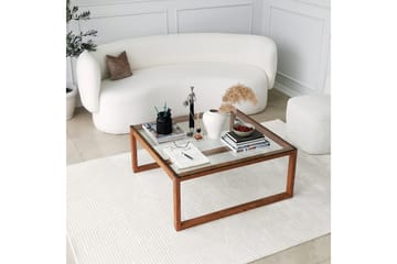 Soffbord Ovlagos 90x40x90 cm - Brun - Möbler - Bord & matgrupp - Soffbord