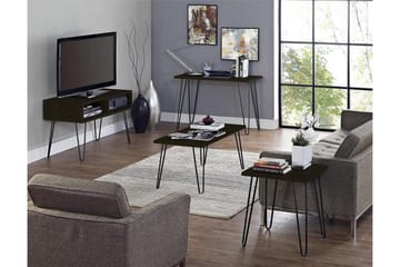 Soffbord Owen 107 cm Espresso/Svart - Dorel Home - Möbler - Bord & matgrupp - Soffbord