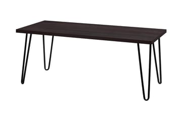 Soffbord Owen 107 cm Espresso/Svart - Dorel Home - Möbler - Bord & matgrupp - Soffbord
