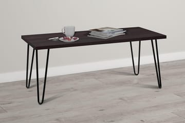 Soffbord Owen 107 cm Espresso/Svart - Dorel Home - Möbler - Bord & matgrupp - Soffbord