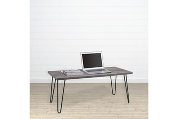 Soffbord Owen 107 cm Grå/Svart - Dorel Home - Möbler - Bord & matgrupp - Soffbord