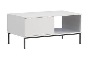 Soffbord Quertas 100 cm med Förvaring Hylla + Låda