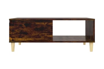Soffbord rökfärgad ek 90x60x35 cm spånskiva