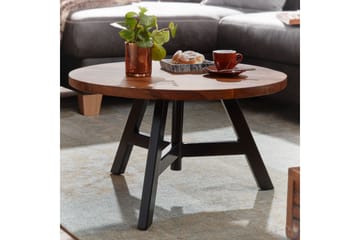 Soffbord Rachid 60 cm Rund - Natur - Möbler - Bord & matgrupp - Soffbord