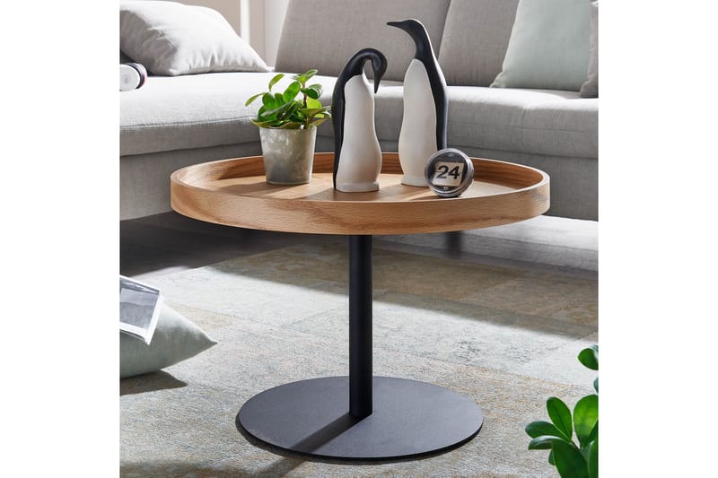 Soffbord Rachid 61 cm Rund - Natur - Möbler - Bord & matgrupp - Soffbord
