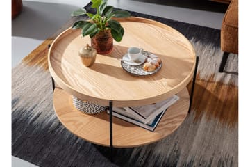 Soffbord Rachid 78 cm Rund - Natur - Möbler - Bord & matgrupp - Soffbord