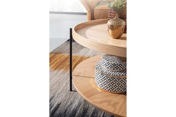 Soffbord Rachid 78 cm Rund - Natur - Möbler - Bord & matgrupp - Soffbord
