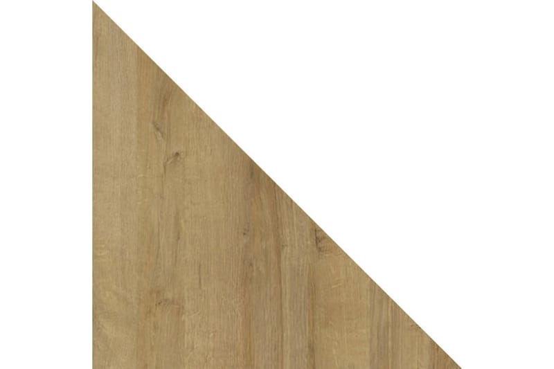 Soffbord Rocio 107 cm med Förvaring 2 Lådor + Hylla - Ekfärg/Vit - Soffbord