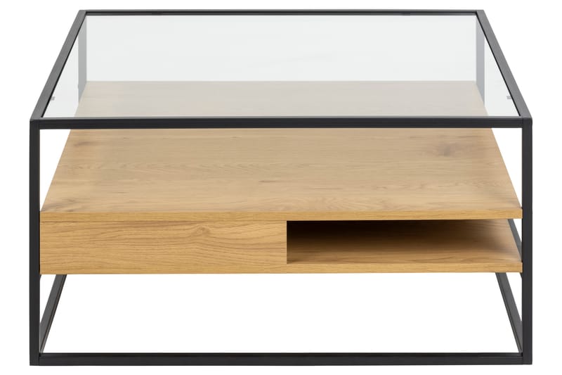 Soffbord Sakila 80x80 cm - Transparent - Möbler - Bord & matgrupp - Soffbord