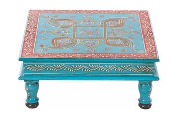 Soffbord Sarika 40 cm - Turkos - Möbler - Bord & matgrupp - Soffbord