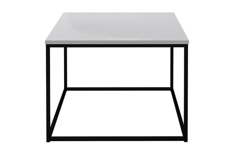 Soffbord Selvotta 60 cm - Vit/Svart - Soffbord