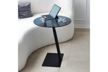 Soffbord Sessan 40x40x40 cm Runt - Svart - Möbler - Bord & matgrupp - Soffbord