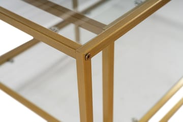 Soffbord Sevay 90 cm - Guld - Möbler - Bord & matgrupp - Soffbord
