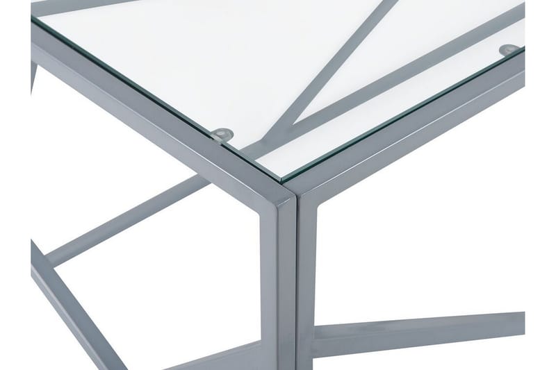 Soffbord Siearman 100 cm - Silver - Möbler - Bord & matgrupp - Soffbord