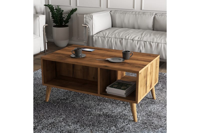 Soffbord Simonstad 90x54x90 cm - Brun - Möbler - Bord & matgrupp - Soffbord