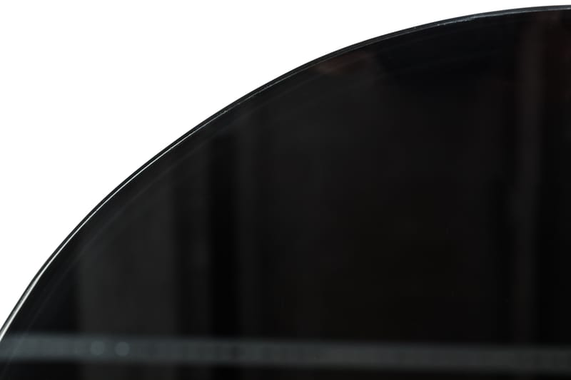 Soffbord Siri 50 cm Runt - Glas/Svart - Soffbord