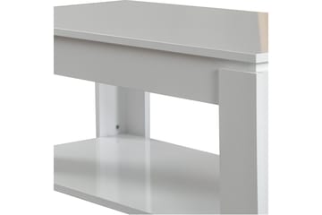 Soffbord Skoglund 104 cm med Förvaring Hylla - Vit - Möbler - Bord & matgrupp - Soffbord
