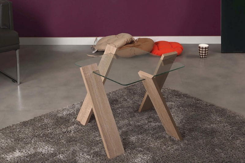 Soffbord Skoglund Mini 57 cm - Ljusbrun - Möbler - Bord & matgrupp - Soffbord