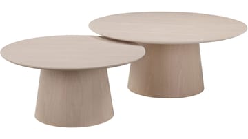 Soffbord Solhem 80 cm - Vitpigmenterad - Möbler - Bord & matgrupp - Soffbord
