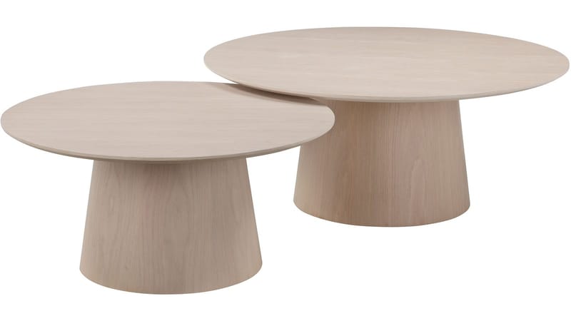 Soffbord Solhem 80 cm - Vitpigmenterad - Möbler - Bord & matgrupp - Soffbord