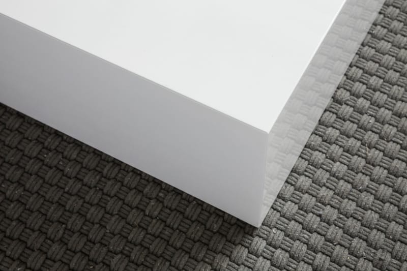 Soffbord Stange 60 cm - Vit Högglans - Möbler - Bord & matgrupp - Soffbord