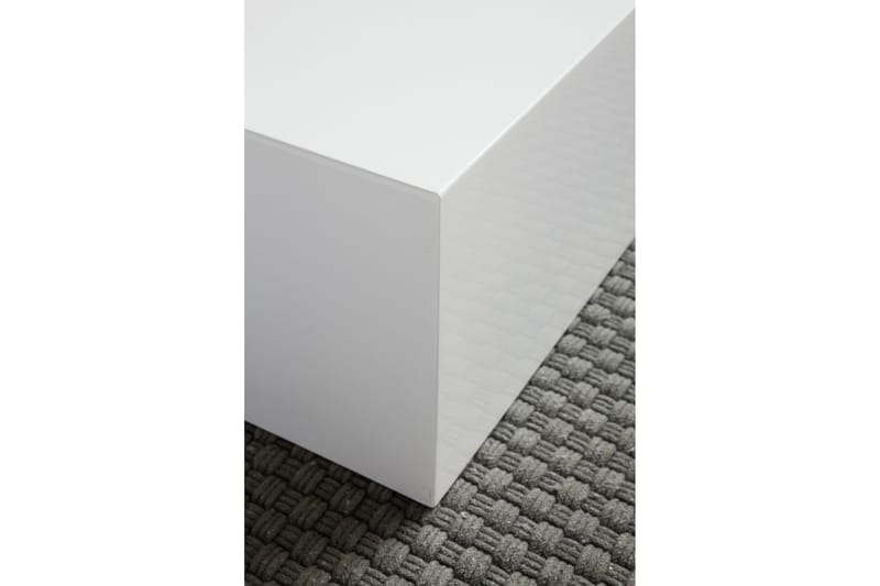Soffbord Stange 60 cm - Vit Högglans - Möbler - Bord & matgrupp - Soffbord