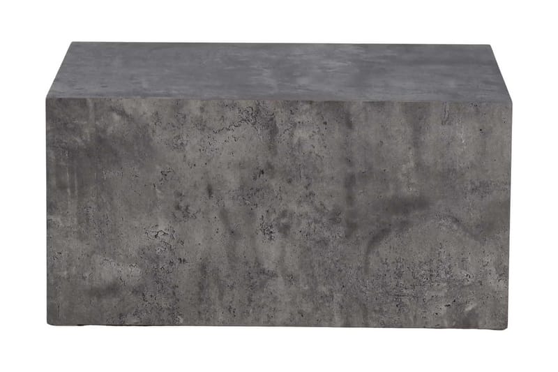 Soffbord Steinar 80 cm - Mörkgrå - Soffbord