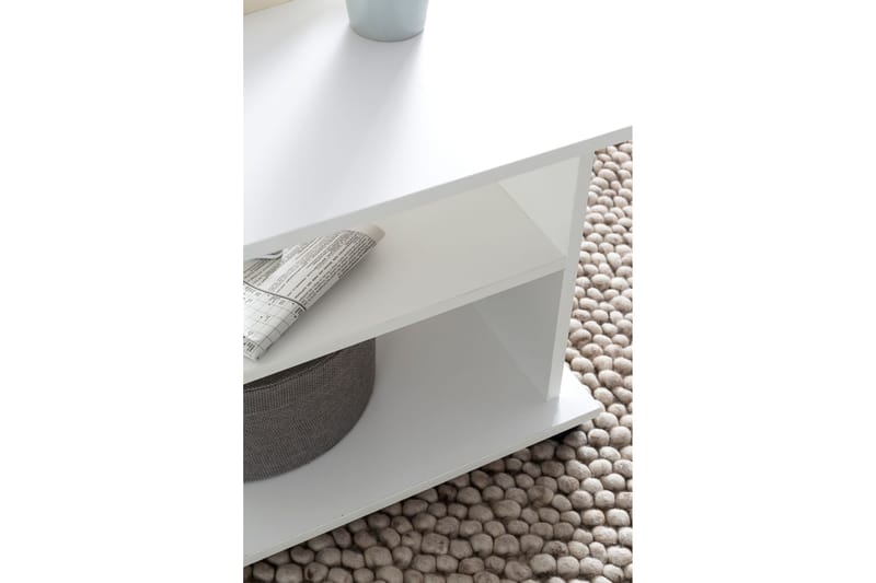 Soffbord Storace 95 cm - Vit - Soffbord