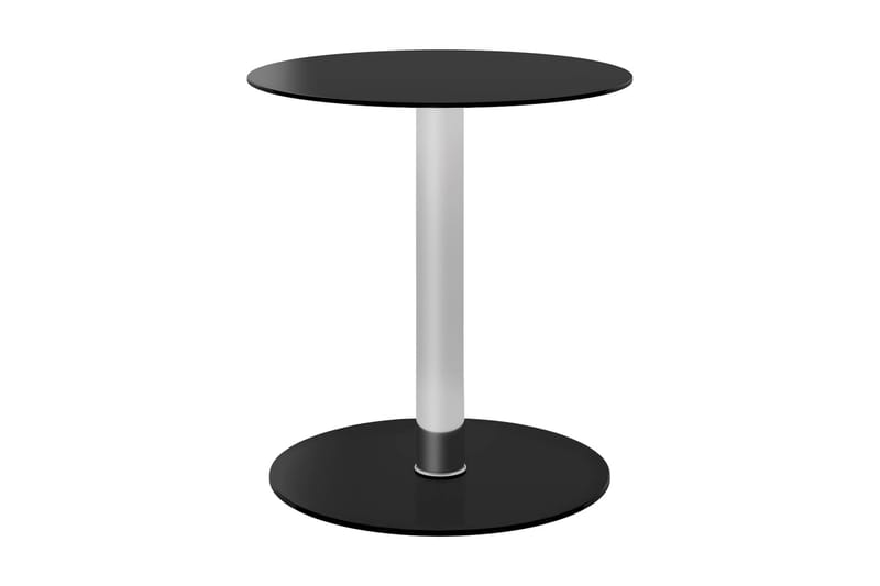Soffbord svart 40 cm härdat glas - Svart - Satsbord - Soffbord
