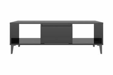 Soffbord svart högglans 103,5x60x35 cm spånskiva