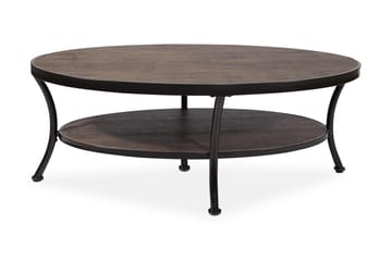 Soffbord Tokyo 120 cm Ovalt - Brun - Möbler - Bord & matgrupp - Soffbord