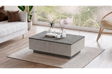Soffbord Troter 90 cm - Silver/Antracit - Möbler - Bord & matgrupp - Soffbord