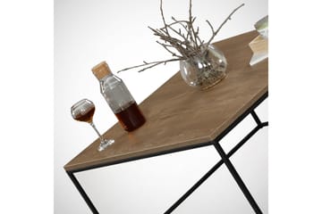 Soffbord Ubbeboda 75 cm - Brun Natur/Svart - Möbler - Bord & matgrupp - Soffbord