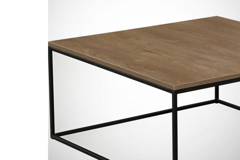 Soffbord Ubbeboda 75 cm - Brun Natur/Svart - Möbler - Bord & matgrupp - Soffbord