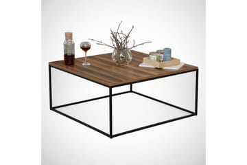 Soffbord Ubbeboda 75 cm - Valnötsbrun/Svart - Möbler - Bord & matgrupp - Soffbord