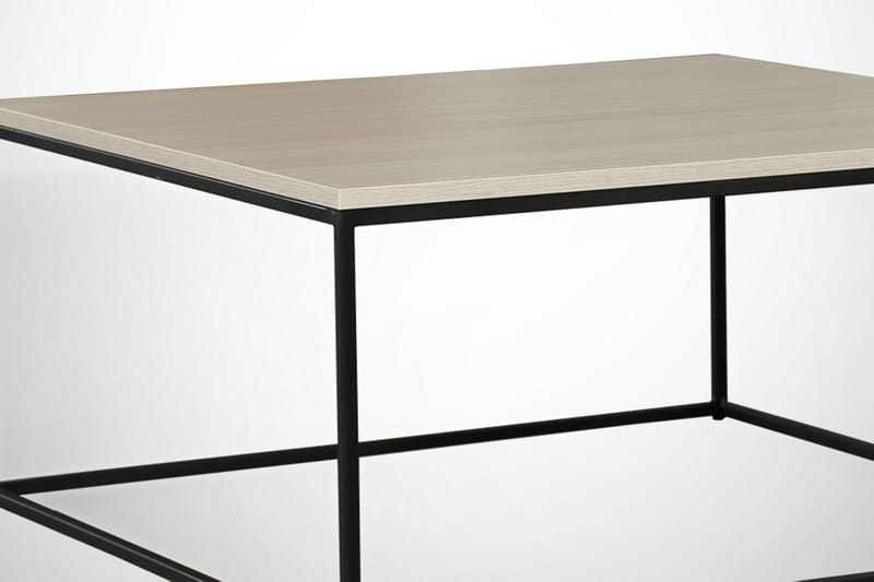 Soffbord Ubbeboda 75 cm - Vit/Svart - Möbler - Bord & matgrupp - Soffbord