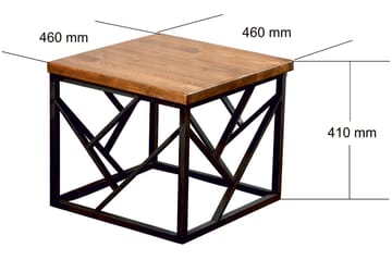 Soffbord Uddsarvet 46 cm - Brun - Möbler - Bord & matgrupp - Soffbord