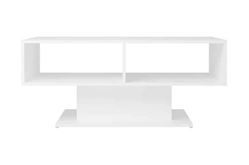 Soffbord vit 103,5x50x44,5 cm spånskiva - Soffbord
