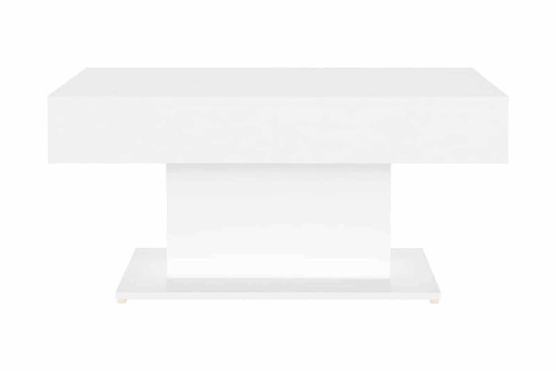 Soffbord vit 96x50x45 cm spånskiva - Vit - Soffbord