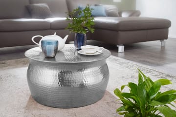 Soffbord Vivie 60 cm Runt - Silver - Möbler - Bord & matgrupp - Soffbord